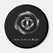 New Atheist Right Fridge Magnet