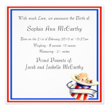 New Baby Announcement