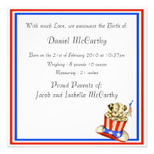 New Baby Announcement