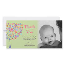 New Baby Arrival Gift Thank You Photocard Photo Cards