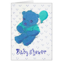 New Baby Boy , Baby shower Card