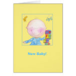 New Baby Boy Card
