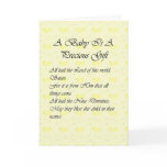 New Baby Congrats Card