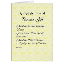 New Baby Congrats Card