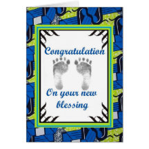 New Baby' Congratulation' Add your own text Greeting Cards