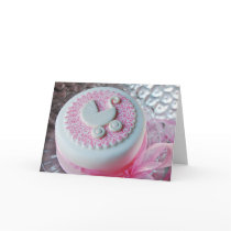 New Baby Girl Greeting Card