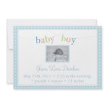 New Baby invitations