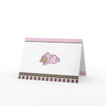 New baby notecard (medium skin tone)