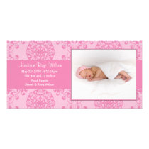 New Baby Photo Announcement Card photo cards