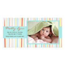 New Baby Photo Announcement Card photo cards