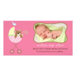 New Baby Photo Announcement Card Customized Photo Card