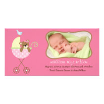 New Baby Photo Announcement Card photo cards