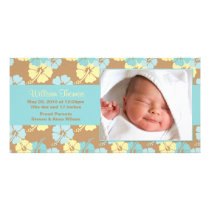 New Baby Photo Announcement Card photo cards
