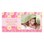 New Baby Photo Announcement Card Picture Card