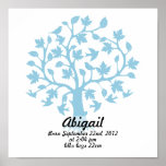 New Baby Tree Of Life 11"x11" Poster Print
