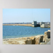 New Bedford ~ Fairhaven Massachusetts Dike Poster