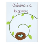 New Beginnings Baby Shower Invitation