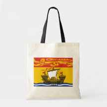 New Brunswick, Canada Tote Bags