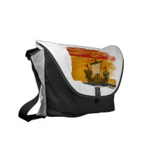 New Brunswick Flag Courier Bags