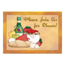 New! Buon Appetito Dinner Invitation