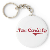 New Carlisle Ohio Classic Design Keychain