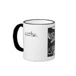 NEW!  "Cochlea Cross" Block Print Mug!