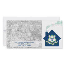 new connecticut address photo card template