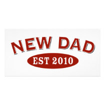 New Dad 2010 Photo Card