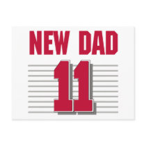New Dad 2011 Post Card