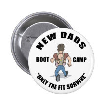 New Dad Gift Pinback Buttons
