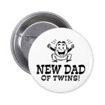 New Dad of Twins Buttons