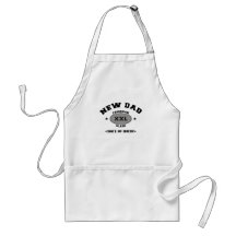 New Dad Personalized Gift XXL Aprons