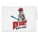 New Daddy 2011 My Boys Scored Card