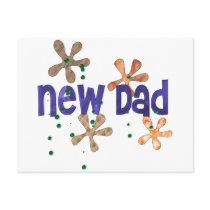 New Daddy Post Card