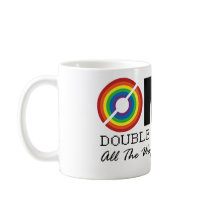 new double rainbow t shirt omg what does it mean? coffee mug