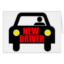 New Driver Greeting Card