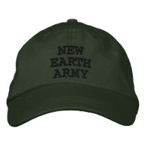 NEW  EARTH ARMY EMBROIDERED HATS
