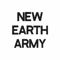 NEW EARTH ARMY EMBROIDERED SHIRT