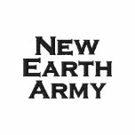New Earth Army For Peace embroidered shirts