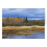 New England Autumn Greeting Card