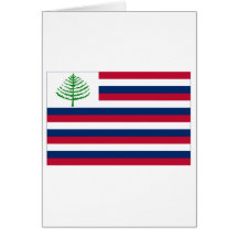 New England Naval Ensign Card