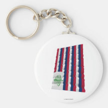 New England Naval Ensign Key Chain