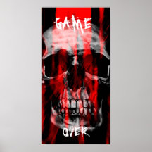 -[NEW EVILS]- GAME OVER POSTER