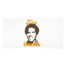 New Frobama brown Custom Photo Card