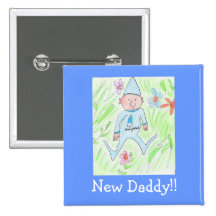 new gnome, New Daddy!! Buttons