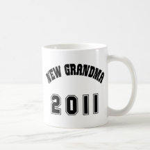New Grandma 2011 Gift Coffee Mug