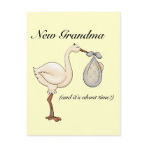 New Grandma Post Card