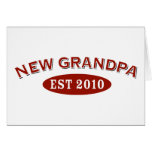 New Grandpa 2010 Card