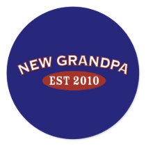 New Grandpa 2010 Sticker