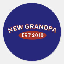 New Grandpa 2010 Sticker
